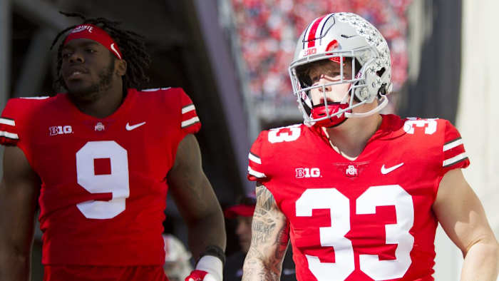 25. Zach Harrison and Jack Sawyer